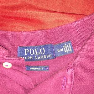 Maroon short sleeve Polo